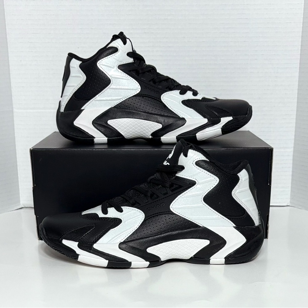 Shaq Devastator 2.0 Sneakers Men's black white Basketball Shoes AQ95042M retro